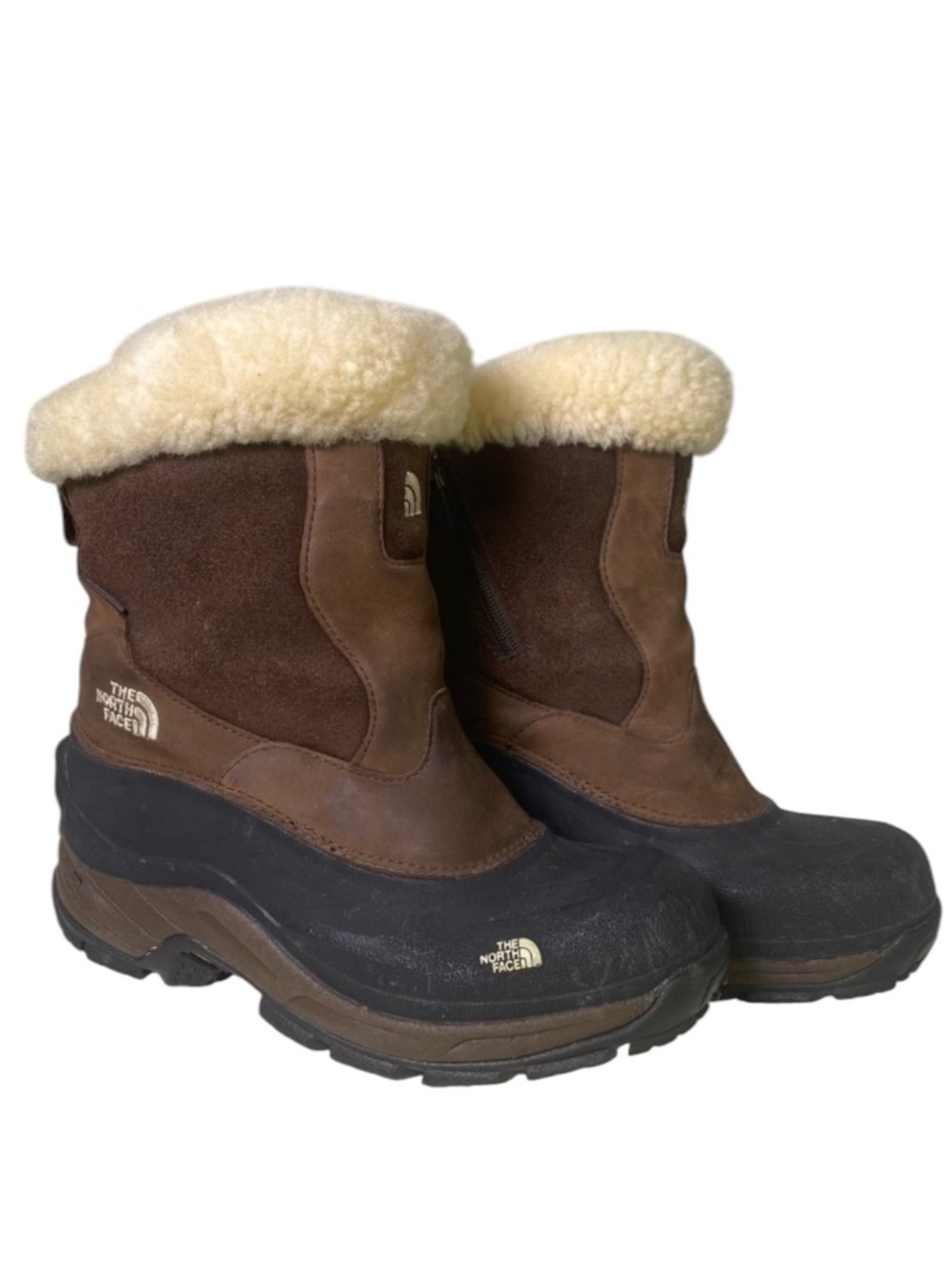 The North Face Greenland Zip II Waterproof
Shearling Winter Boots Size 7.5
